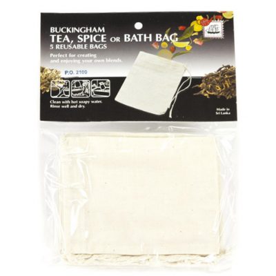 BUCKINGHAM COTTON TEA BAGS