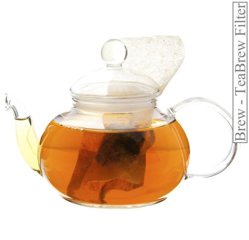 Organic Lapsang Souchong China Black Tea in Glass Teapot